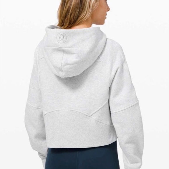 EUC 🍋lululemon athletica Gray Half-Zip Scuba - Picture 2 of 9